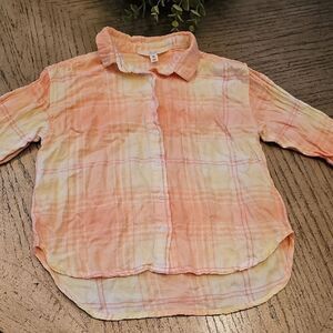 Plaid Kids Shirt Size 4-5 XS Bixby Nomad